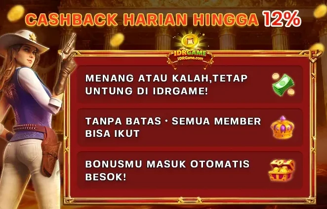 CASHBACK HARIAN HINGGA 12%